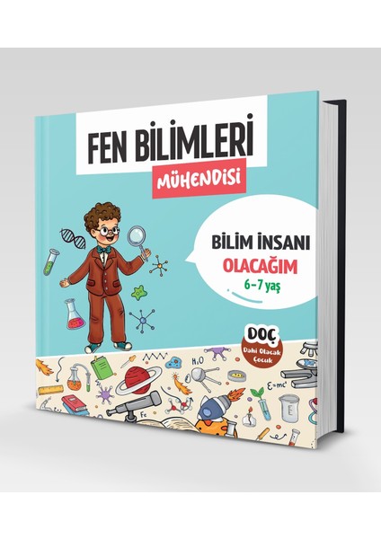 Dahi Olacak Çocuk Yayınları 1. Sınıf Fen Bilimleri Mühendisi (6-7 Yaş)