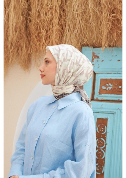 Eva Desen Eşarp Füme Krem 1132-06 fiyatları