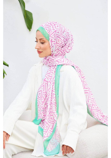 Colorday Pure Soft Şal Beyaz Pembe 3040-06 modelleri