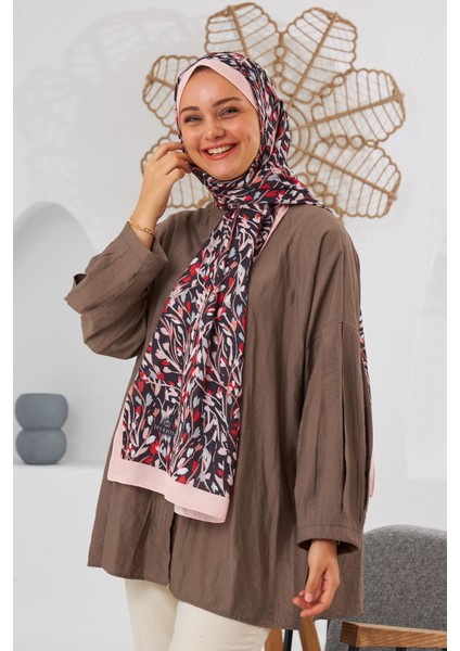 Nature Cosy Line Soft Şal Pudra Pembe 3035-17