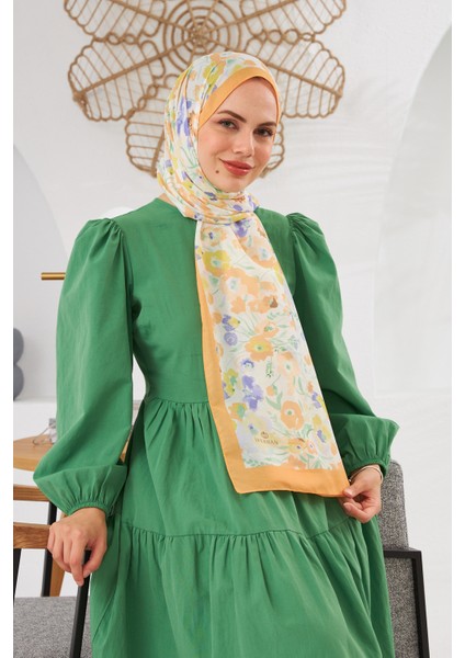 Nature Pinkly Soft Şal Safran Turuncu 3031-10
