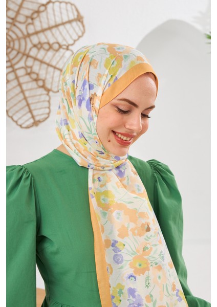 Nature Pinkly Soft Şal Safran Turuncu 3031-10