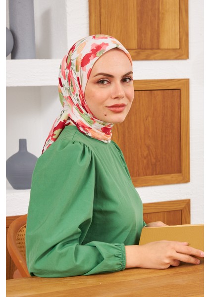 Kuvars Soft Eşarp Kırmızı 1142-10