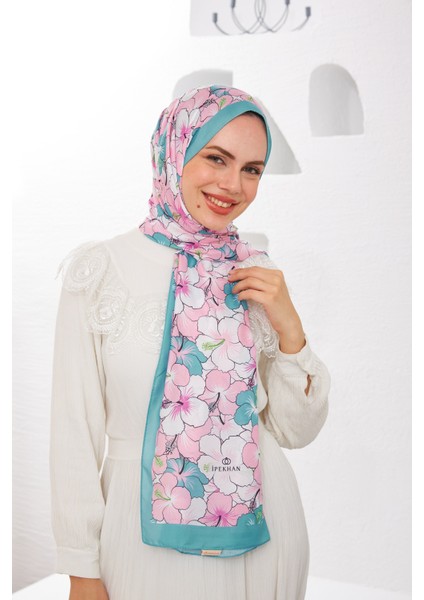 Nature Gardenya Soft Şal Su Yeşili 3034-15