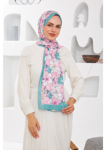 Nature Gardenya Soft Şal Su Yeşili 3034-15