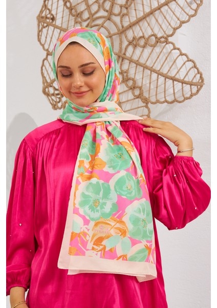 Nature Easy Tullipa Soft Şal Yosun Yeşil 3033-09 modelleri