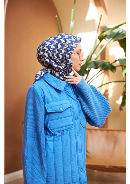 Aura Kazayağı Soft Eşarp Mor 1155-05