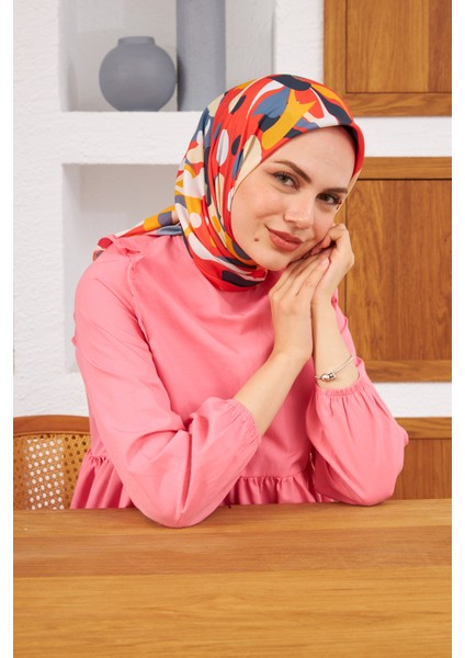 Nature Pearl Soft Eşarp Mercan 1143-13