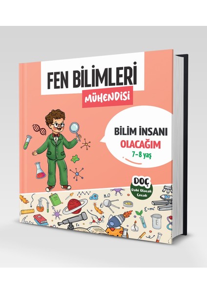 Dahi Olacak Çocuk Yayınları 2. Sınıf Fen Bilimleri Mühendisi (7-8 Yaş)