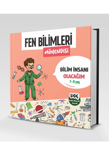 Dahi Olacak Çocuk Yayınları 2. Sınıf Fen Bilimleri Mühendisi (7-8 Yaş)