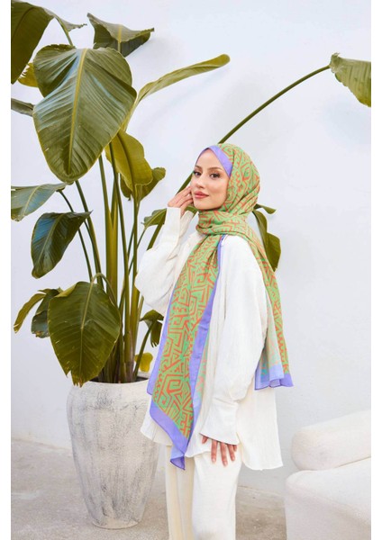 Colorday Pure Soft Şal Yeşil Pembe 3040-17 fiyatları