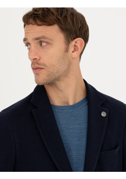 Erkek Lacivert Ex. Slim Fit Ceket 50272747-VR033 fiyatları
