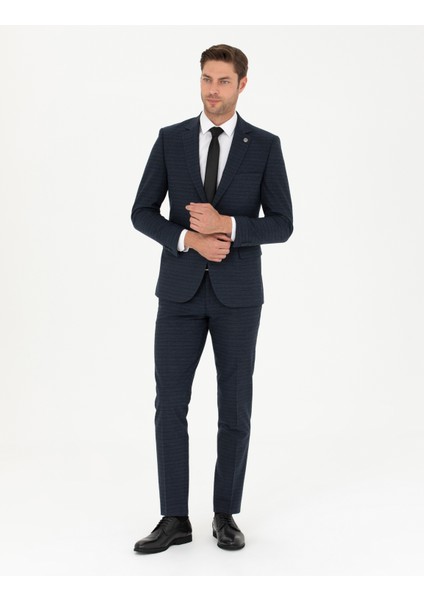 Erkek Lacivert Ex. Slim Fit Takım Elbise 50278529-VR033 modelleri