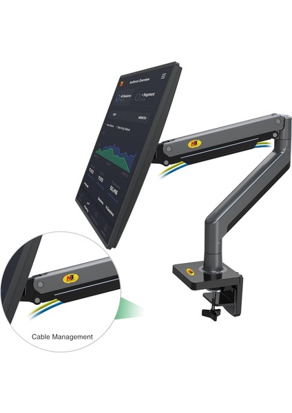 Nb G45 22"-40" Amortisörlü 2-15 kg Monitör Standı Siyah fiyatları