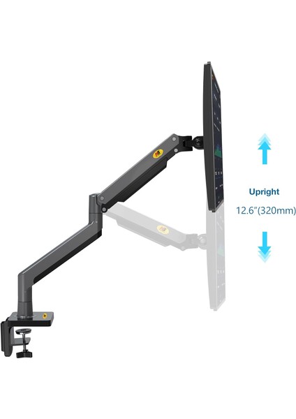 Nb G45 22"-40" Amortisörlü 2-15 kg Monitör Standı Siyah modelleri