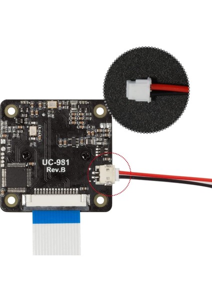 IMX316 Tof 3D Kamera Modülü (Rpi, Njetson)