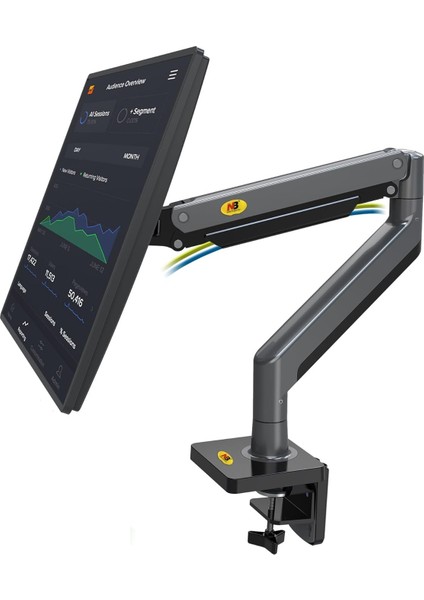 NB G45 Amortisörlü 22"-40" Vesa 2-12 kg Profosyonel Monitör Standı