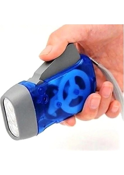 Deprem Çantası Feneri Dinamolu Şarjlı LED El Feneri Pilsiz Çalışan fiyatları