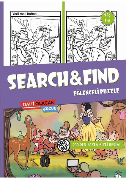 Search & Find (Ara Bul) - Eğlenceli Puzzle 5-6 Yaş