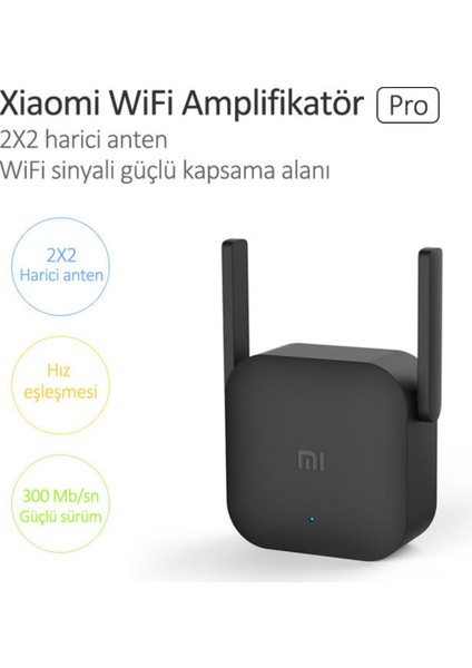 Mi Pro Wifi Güçlendirici - Sinyal Güçlendirici (Xiaomi Türkiye Garantili ) fırsatları