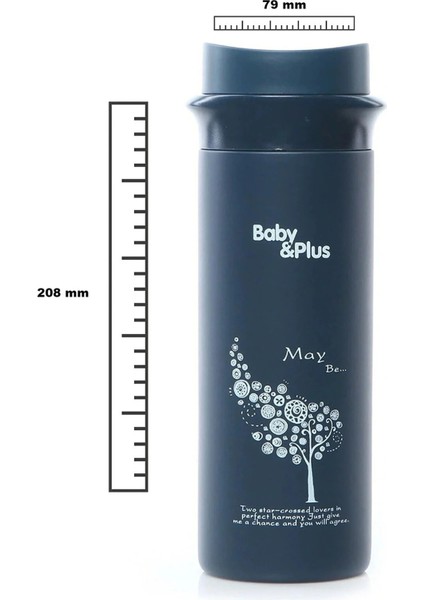 Paslanmaz Çelik Bebek Mama Saklama Termosu 350 ml