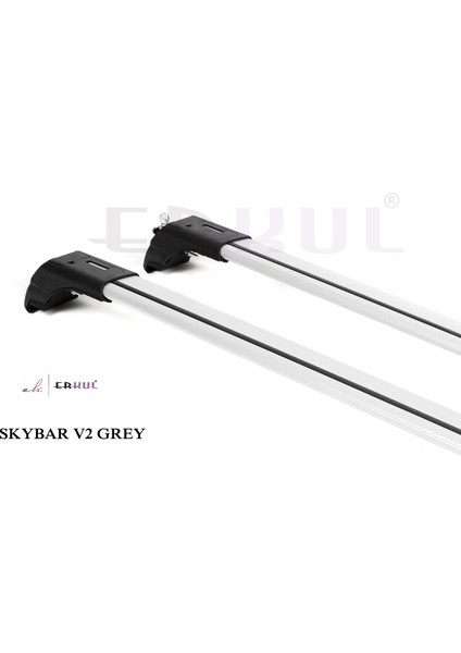 Cadıllac-Xt5 2016 Üzeri Ara Atkı Skybar V2 Gri