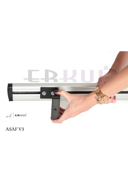 Asaf Gri Kapı Arası Ara Atkı /tavan Barı 150 cm Universal