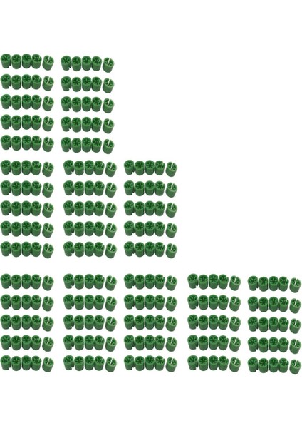 Askı Boyutlandırıcı Giysi Işaretleyicileri "boş" Işaretleyici Etiketleri Donutlar Yeşil (Yurt Dışından)