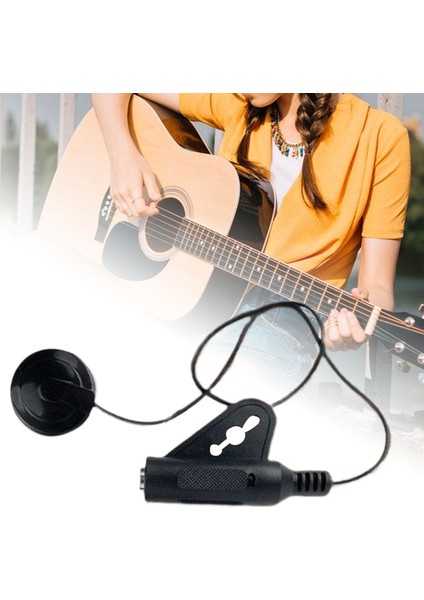 Çello Için Dayanıklı Piezo Pikap Piezo Dönüştürücü Pikap (Yurt Dışından)
