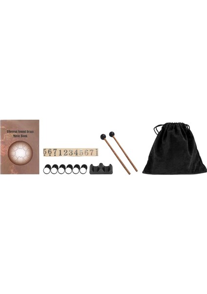 Mini 6" Davul Vurmalı Çalgı ve Çantası Hediyesi (Yurt Dışından)