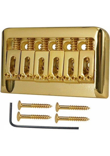 Tremolo Olmayan Sert Kuyruk Üsü Üsü Için Krom Altın (Yurt Dışından)