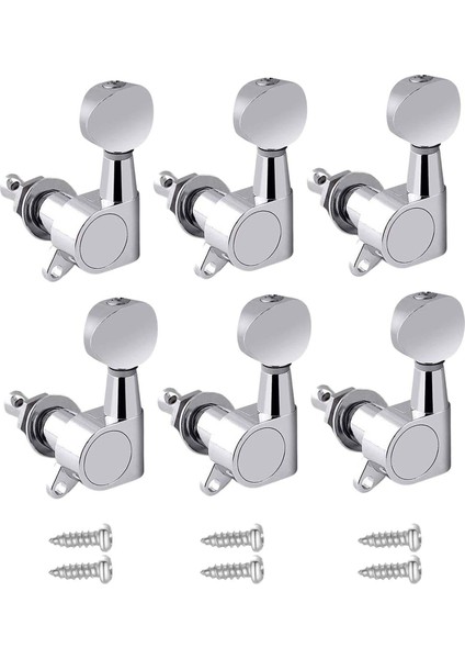 6x Mandal Dize Mandal Profesyonel Mükemmel Düğme Dişı Argent 6l (Yurt Dışından)