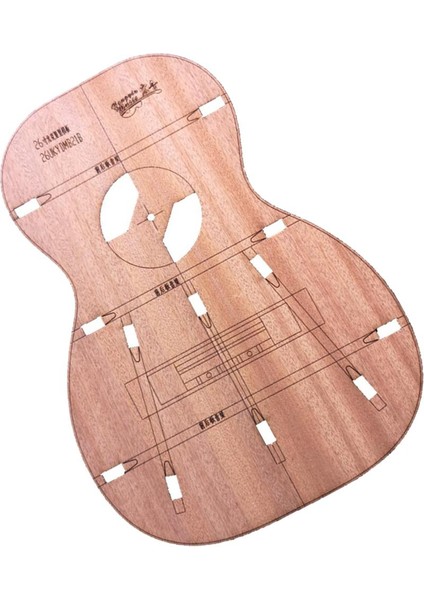 Ahşap ukulele gitar (Yurt Dışından)