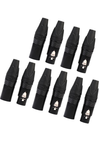 3 Pin Xlr Lehim Örü 5 5 Dişi Fişli Mikrofon Ses (Yurt Dışından)