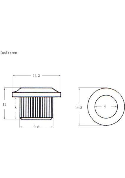 6 Önüşüm Burçlar Yarı I Için Yüksük Somunları (Yurt Dışından) fırsatları