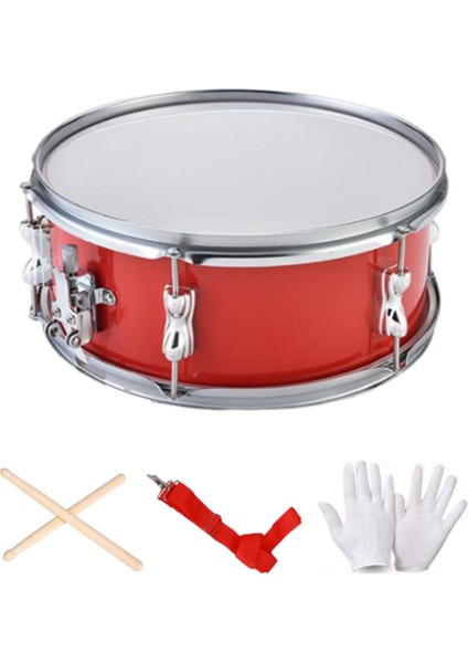 Ayarlanabilir Kayış Müzik Davulları ile 13 Inç Trampet Çocuk Boys Çocuklar Için Kırmızı Ayar Baharı (Yurt Dışından)