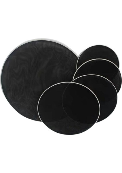 5 Adet Davul Drumhead Sessiz Dilsiz Davul Kafası Sessizce Uygulama Çift Katmanlı Davul Kafası 12 13 14 16 22 Inç (Yurt Dışından) fırsatları