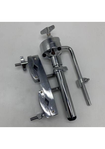 Metal Tom Davul Standı Dayanıklı Tom Davul Tutucu Braketi Davul Donanımı Kelepçeli Perküsyon Kısa Çubuk (Yurt Dışından)