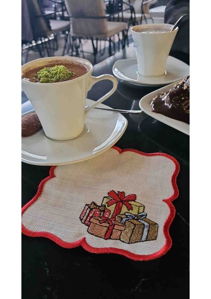 2li Yılbaşı Özel Kokteyl Sunum Peçetesi