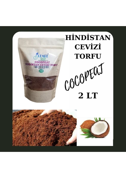 Cemre Torf Cocopeat Hindistan Cevizi Torfu 2 lt