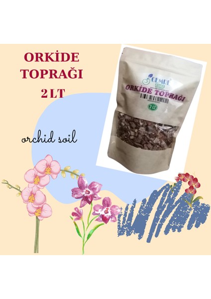 Cemre Torf Orkide Toprağı 2 LT