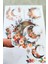 6 Adet Suluboya Çiçekli Hilal Ay Sticker Bullet Journal Scrapbook Laptop Sticker 1