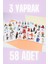 58 Adet Hijab Girl Sticker Seti Bullet Journal 1