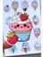 Mona Craftist 13 Adet Sevimli Dondurma Sticker Seti Cupcake Sticker Çocuk Sticker 3