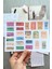 8 Parça Scrapbook Sticker Seti Bullet Journal Sticker Vintage Bilet Cümle Pul Mantar Sticker 2