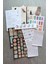 8 Parça Scrapbook Sticker Seti Bullet Journal Sticker Vintage Bilet Cümle Pul Mantar Sticker 4