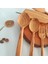 Ahşap Tahta Kaşık, Spatula, Çatal, Bıçak Seti - El Yapımı - Zeytin Ağacı 3