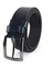 Deri Kemer Lacivert Spor Düz 81009 4