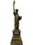Vintage Metal Usa Özgürlük Heykeli Biblo Antik Bronz 15 cm 2