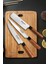 Doğu Esintileri Sushi, Nakiri, Santoku Üçlü Şef Bıçakları Seti 1